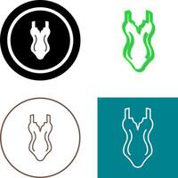 Swim Suit Icon Design vector