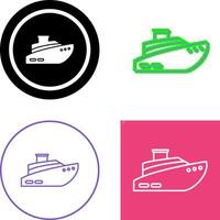 Ship Icon Design vector