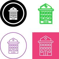 Hotell Icon Design vector