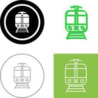 Tram Icon Design vector