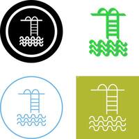 Swiming pool Icon Design vector