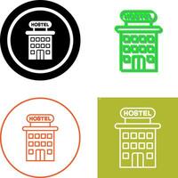 Hostel Icon Design vector