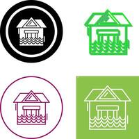 Natural Disaster Icon Design vector