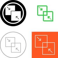 Combine Icon Design vector