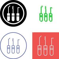 Lockpick Icon Design vector
