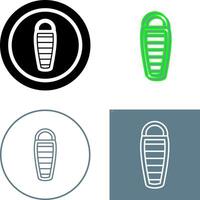 Sleeping Bag Icon Design vector