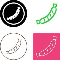 Sausage Icon Design vector