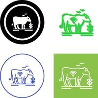 Cattle Icon Design vector