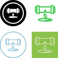 Leak Icon Design vector