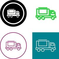 Cargo Truck Icon Design vector