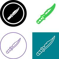 diseño de icono de cuchillo vector