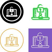 Access Icon Design vector