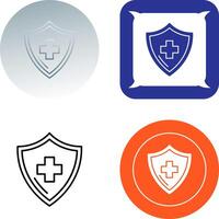 Health Protection Icon Design vector