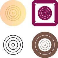 Target Icon Design vector