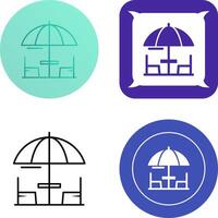 Umbrella Icon Design vector