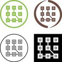 Pattern Icon Design vector