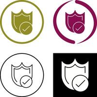 Protection Icon Design vector