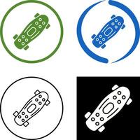 Skateboard Icon Design vector