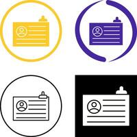 Account Icon Design vector