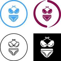 Bikini Icon Design vector