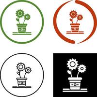 Flowers Icon Design vector