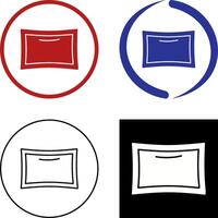 Pillow Icon Design vector