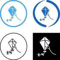 Kite Icon Design vector