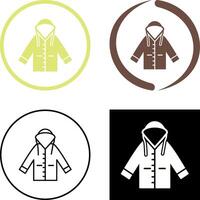 impermeable icono diseño vector