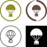 Parachute Icon Design vector