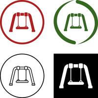 Swing Icon Design vector