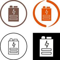 Battery Icon Design vector