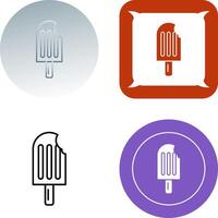 Ice Cream Icon Design vector