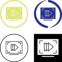 Slow Motion Icon Design vector