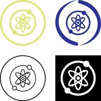 Proton Icon Design vector