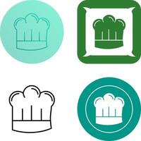 Chef Hat Icon Design vector