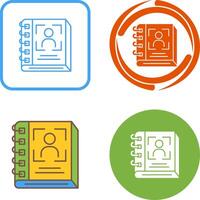 Directory Icon Design vector