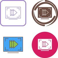 Slow Motion Icon Design vector