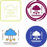 Network Icon Design vector