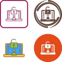 Access Icon Design vector