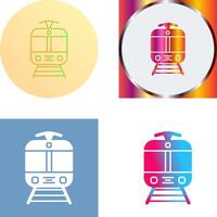 Tram Icon Design vector