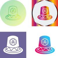 Hat Icon Design vector