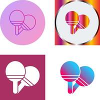 Ping Pong Icon Design vector