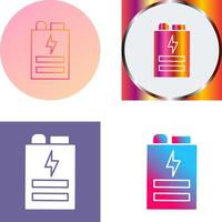 Battery Icon Design vector