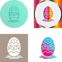 Easter Egg Icon Design vector