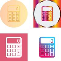 diseño de icono de calculadora vector