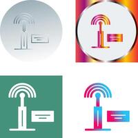 Signal Icon Design vector