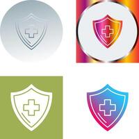 Health Protection Icon Design vector