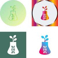 Biology Icon Design vector