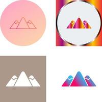 Mountain Icon Design vector