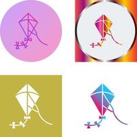 Kite Icon Design vector